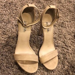 Womens Just Fab nude high heel